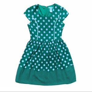 ModCloth Esley Fit & Flare Polka Dot Dress